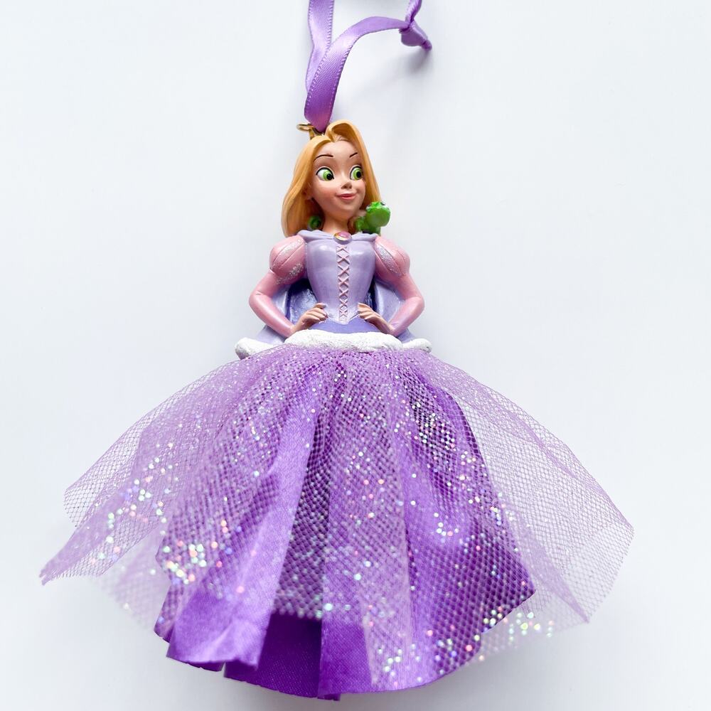 Disney Store 2013 Tangled Princess Rapunzel Hanging Christmas Ornament READ